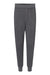 Augusta Sportswear 6868 Mens Eco Revive 3 Season Fleece Jogger Sweatpants w/ Pockets Heather Carbon Grey Flat Front