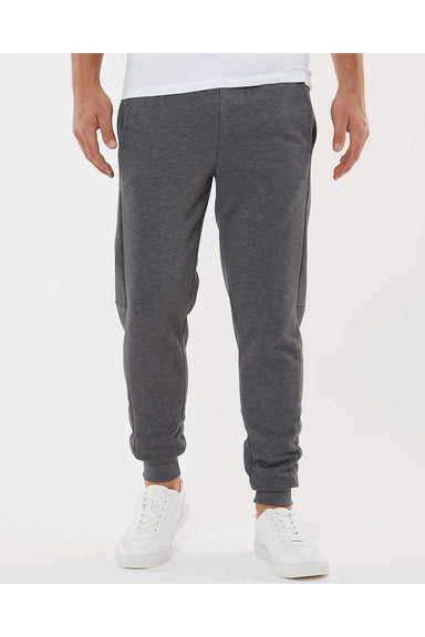 Augusta Sportswear 6868 Mens Eco Revive 3 Season Fleece Jogger Sweatpants w/ Pockets Heather Carbon Grey Model Front