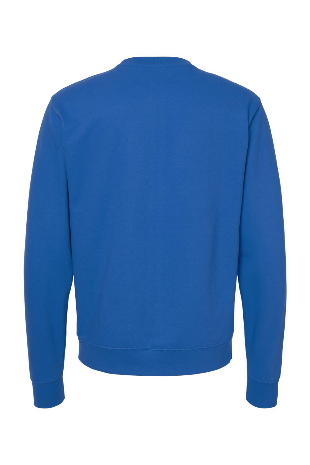 Independent Trading Co. SS3000 Mens Crewneck Sweatshirt Royal Blue Flat Back