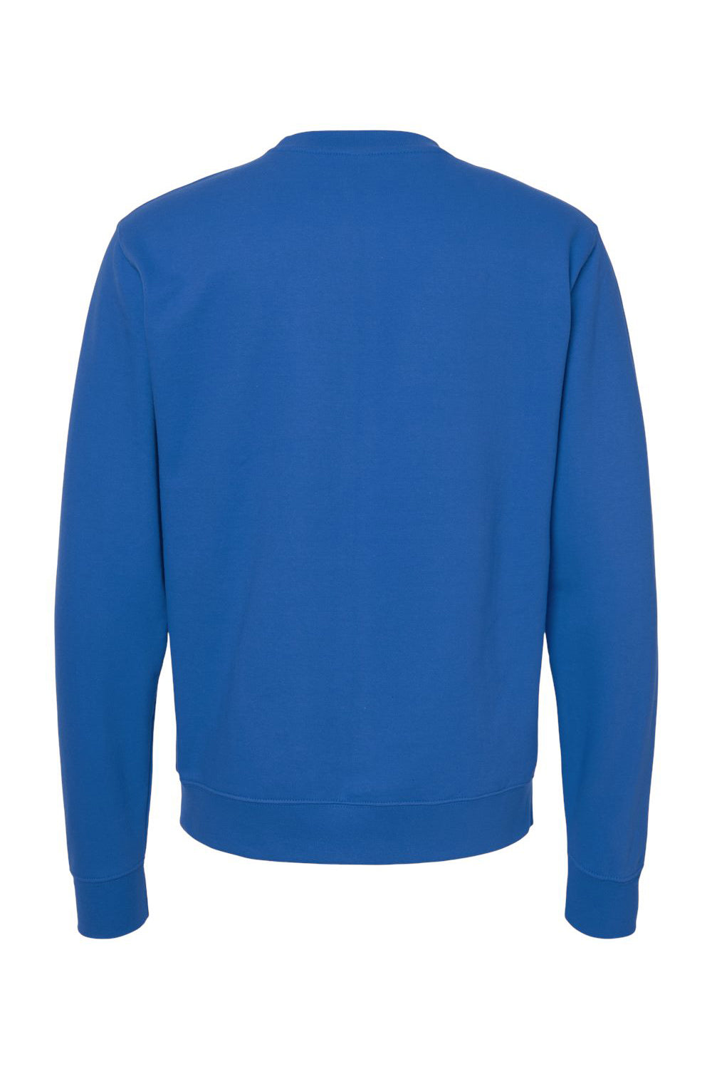 Independent Trading Company SS3000 Mens Crewneck Sweatshirt Royal Blue Flat Back