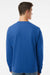 Independent Trading Company SS3000 Mens Crewneck Sweatshirt Royal Blue Model Back
