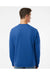 Independent Trading Co. SS3000 Mens Crewneck Sweatshirt Royal Blue Model Back