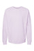 Independent Trading Company SS3000 Mens Crewneck Sweatshirt Lavender Purple Flat Front