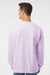 Independent Trading Company SS3000 Mens Crewneck Sweatshirt Lavender Purple Model Back