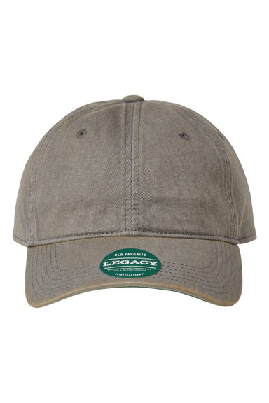 Legacy OFAST Mens Old Favorite Solid Twill Hat Grey Flat Front