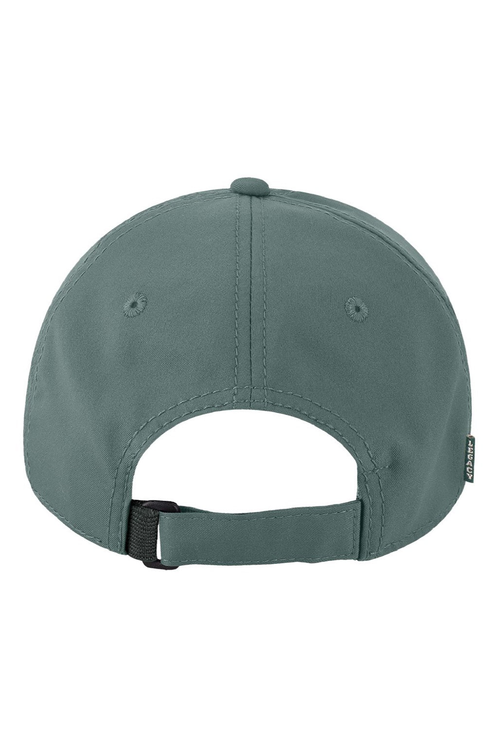 Legacy Hats CFA Mens Cool Fit Moisture Wicking Adjustable Hat Steel Blue Flat Back