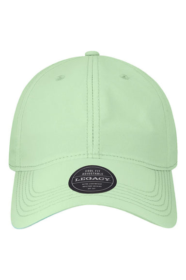 Legacy CFA Mens Cool Fit Adjustable Hat Light Mint Green Flat Front