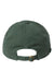 Legacy Hats EZA Mens Relaxed Twill Adjustable Dad Hat Dark Green Flat Back