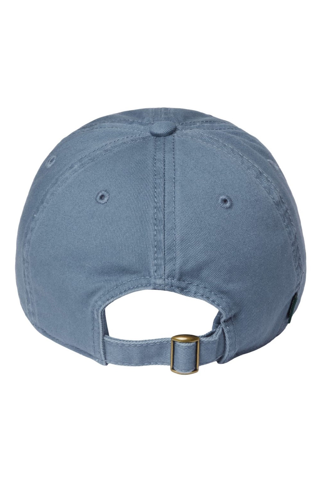 Legacy Hats EZA Mens Relaxed Twill Adjustable Dad Hat Lake Blue Flat Back