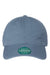 Legacy Hats EZA Mens Relaxed Twill Adjustable Dad Hat Lake Blue Flat Front