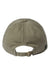 Legacy Hats EZA Mens Relaxed Twill Adjustable Dad Hat Moss Green Flat Back