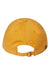 Legacy Hats EZA Mens Relaxed Twill Adjustable Dad Hat Mustard Yellow Flat Back