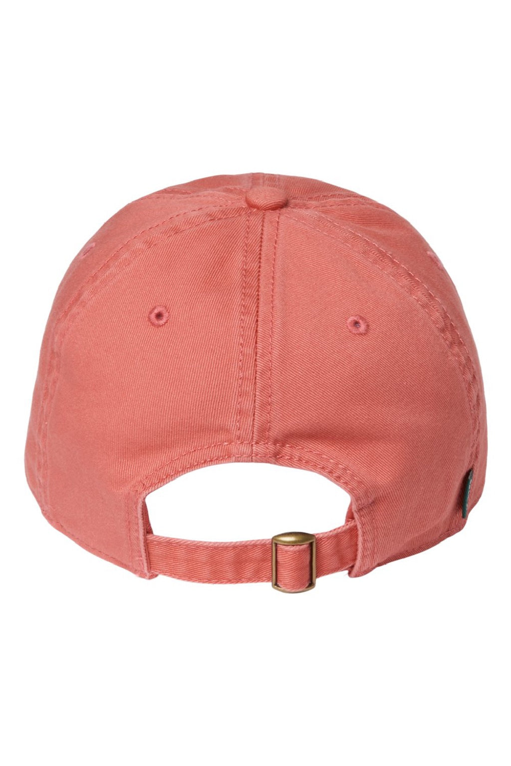 Legacy Hats EZA Mens Relaxed Twill Adjustable Dad Hat Nantucket Red Flat Back