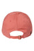 Legacy Hats EZA Mens Relaxed Twill Adjustable Dad Hat Nantucket Red Flat Back