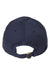 Legacy Hats EZA Mens Relaxed Twill Adjustable Dad Hat Navy Blue Flat Back