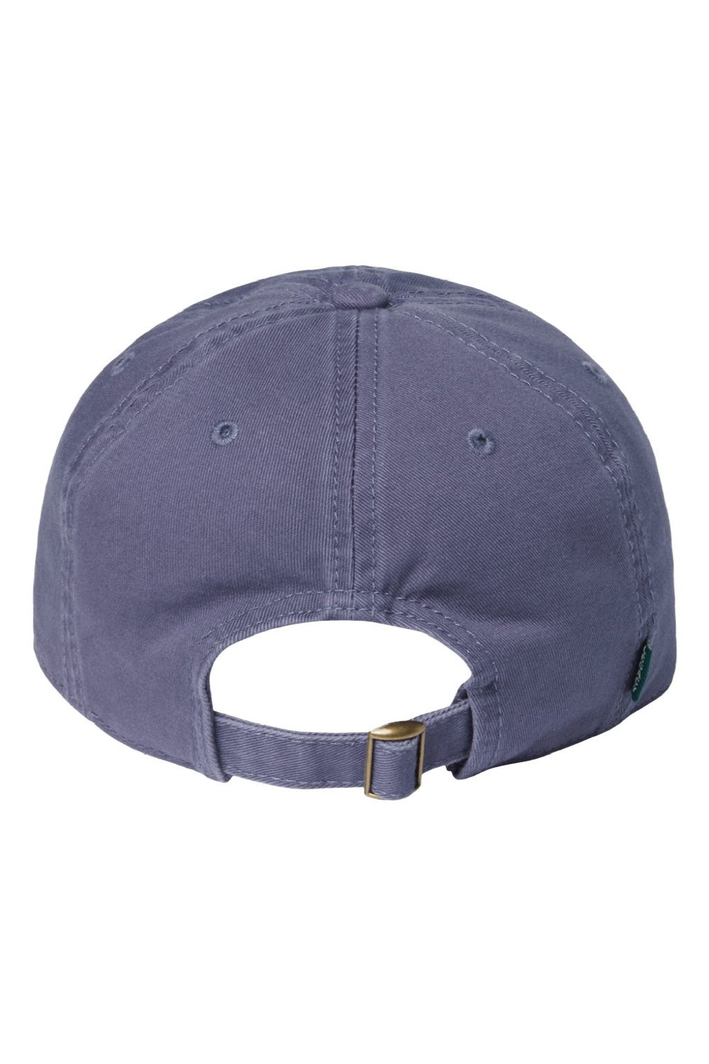 Legacy Hats EZA Mens Relaxed Twill Adjustable Dad Hat Slate Blue Flat Back