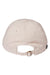Legacy Hats EZA Mens Relaxed Twill Adjustable Dad Hat Stone Flat Back