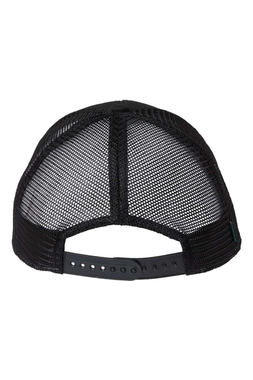 Legacy Hats LPS Mens Lo Pro Snapback Trucker Hat Black Flat Back