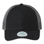 Legacy Mens Lo Pro Snapback Trucker Hat - Black/Dark Grey - NEW