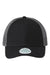 Legacy Hats LPS Mens Lo Pro Snapback Trucker Hat Black/Dark Grey Flat Front