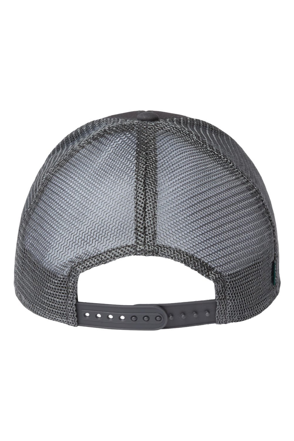 Legacy Hats LPS Mens Lo Pro Snapback Trucker Hat Dark Grey Flat Back