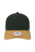 Legacy Hats MPS Mens Mid Pro Snapback Trucker Hat Black/Caramel/Dark Grey Flat Front