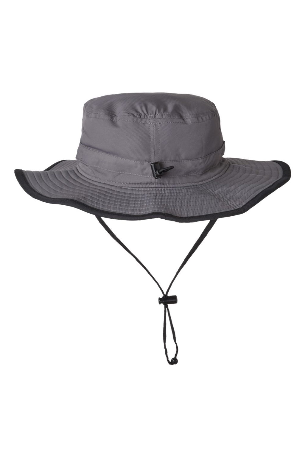 The Game Hats GB400 Mens Ultralight UPF 30+ Boonie Hat Dark Grey/Black Flat Back