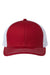The Game Hats GB452E Mens Everyday Snapback Trucker Hat Cardinal Red/White Flat Front