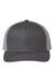 The Game Hats GB452E Mens Everyday Snapback Trucker Hat Charcoal Grey/Grey Flat Front