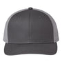 The Game Mens Everyday Snapback Trucker Hat - Charcoal Grey/Grey - NEW