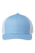 The Game Hats GB452E Mens Everyday Snapback Trucker Hat Columbia Blue/White Flat Front