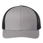 The Game Mens Everyday Snapback Trucker Hat - Grey/Black - NEW