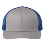 The Game Mens Everyday Snapback Trucker Hat - Grey/Royal Blue - NEW
