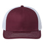 The Game Mens Everyday Snapback Trucker Hat - Maroon/White - NEW