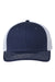 The Game GB452E Mens Everyday Trucker Hat Navy Blue/White Flat Front