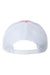 The Game Hats GB452E Mens Everyday Snapback Trucker Hat Pink/White Flat Back