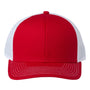The Game Hats Mens Everyday Snapback Trucker Hat - Red/White