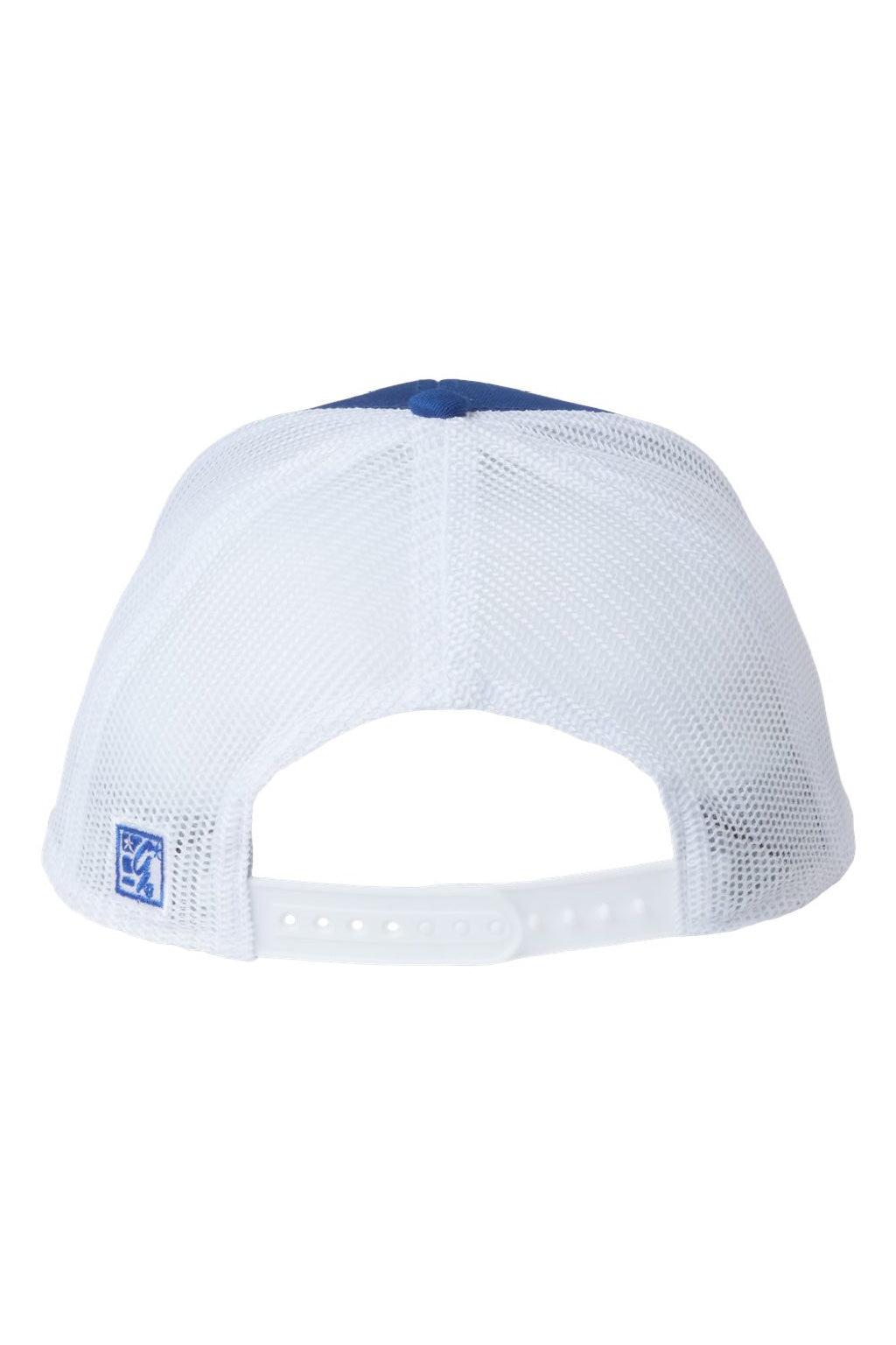 The Game Hats GB452E Mens Everyday Snapback Trucker Hat Royal Blue/White Flat Back