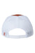 The Game Hats GB452E Mens Everyday Snapback Trucker Hat Texas Orange/White Flat Back