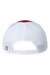 The Game Hats GB452R Mens Everyday Rope Snapback Trucker Hat Cardinal Red/White Flat Back