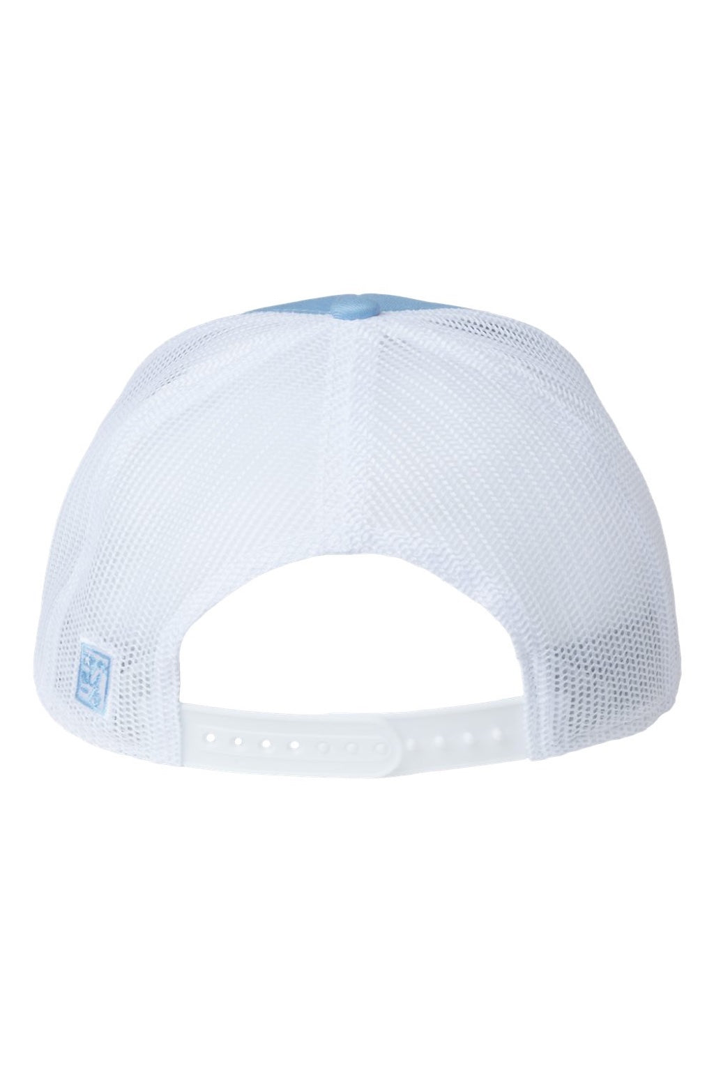 The Game Hats GB452R Mens Everyday Rope Snapback Trucker Hat Columbia Blue/White Flat Back