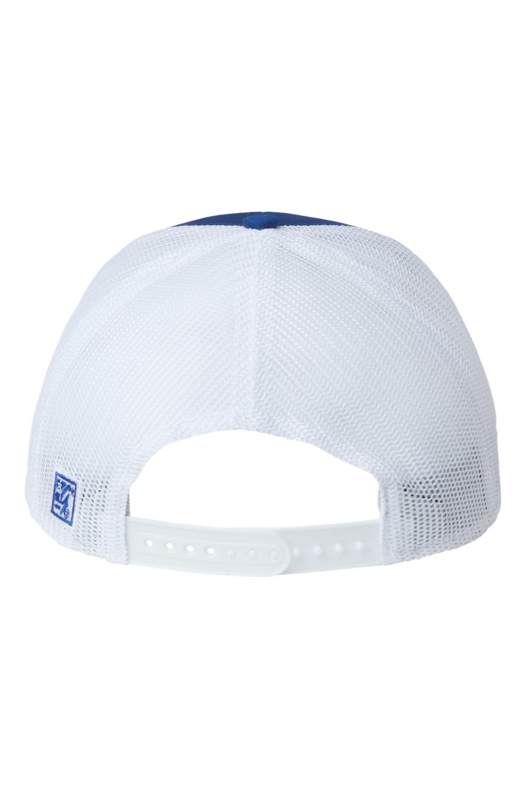 The Game Hats GB452R Mens Everyday Rope Snapback Trucker Hat Royal Blue/White Flat Back