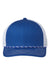 The Game Hats GB452R Mens Everyday Rope Snapback Trucker Hat Royal Blue/White Flat Front