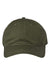 The Game Hats GB510 Mens Ultralight Twill Adjustable Hat Pine Green Flat Front
