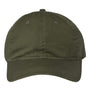 The Game Hats Mens Ultralight Twill Adjustable Hat - Pine Green - Closeout