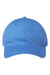 The Game Hats GB510 Mens Ultralight Twill Adjustable Hat Slate Blue Flat Front
