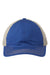The Game Hats GB880 Mens Soft Snapback Trucker Hat Royal Blue/Khaki Flat Front