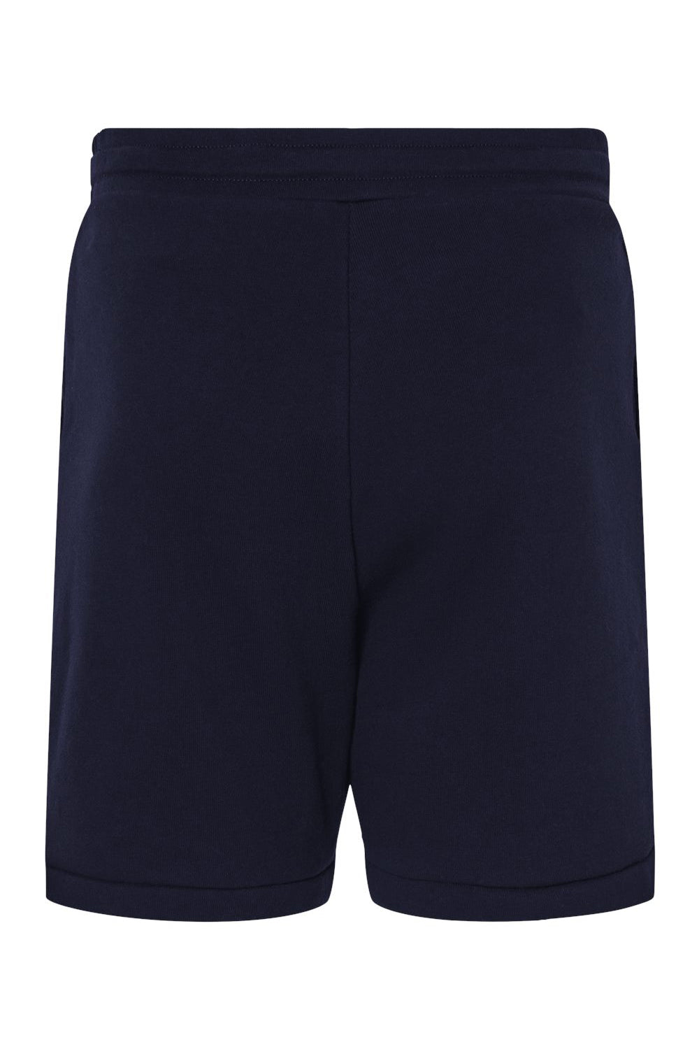 Bella + Canvas 3724 Mens Shorts w/ Pockets Navy Blue Flat Back