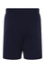 Bella + Canvas BC3724/3724 Mens Shorts w/ Pockets Navy Blue Flat Back