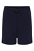 Bella + Canvas 3724 Mens Shorts w/ Pockets Navy Blue Flat Front